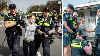 Greta Thunberg was detained twice