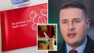 Labour will digitise children's NHS 'red book' of medical records if they win the general election - vowing to use technology to reform the health service and buck falling MMR vaccination rates.