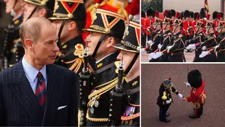 History made as British and French troops swap roles for Changing of the Guard ceremony at Buckingham Palace
