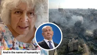 Miriam Margolyes says 'Hitler has won' in damming video condemning Israel's actions in Gaza