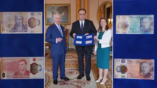 Charles is only the second British monarch to grace the Bank of England's notes - and it is the first time one sovereign's image has been replaced with another.