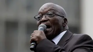 South Africa Elections Zuma Banned
