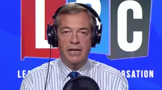 Nigel Farage, only on LBC