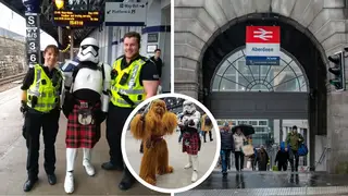 Train diverted after passenger dressed as Star Wars character reported to police for carrying firearm