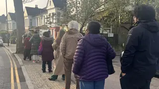 Patients were forced to wait over an hour at Hilly Fields Medical Centre in Ladywell, South East London