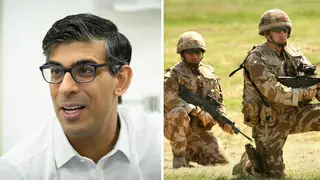 Rishi Sunak is launching an employment plan which pledges to help veterans secure high-paid jobs