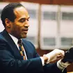 The pair of gloves were used by OJ Simpson's defence team.