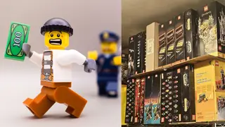 Suspected thieves were caught with £240,000 in stolen Lego