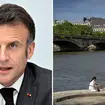 Emmanuel Macron has admitted the Olympic opening ceremony may have to be moved from the Seine