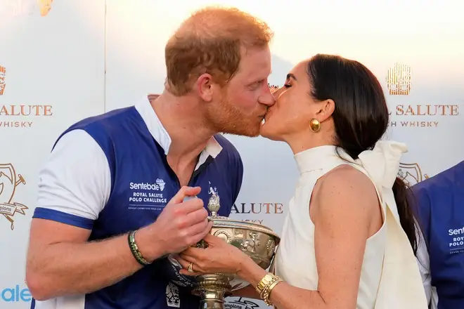 It's believed Harry's legal team will now take his bid direct to the Court of Appeal - news that came shortly after the Duke and Duchess of Sussex were photographed kissing at a polo tournament in Wellington on Friday