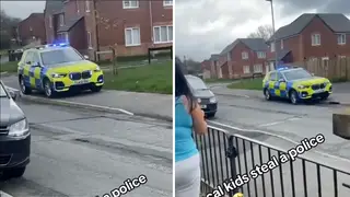 Greater Manchester Police said it is aware of the footage