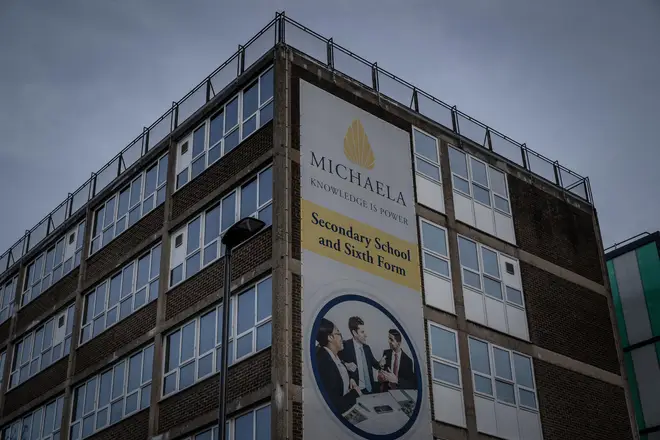 A pupil took legal action against Michaela Community School in Brent