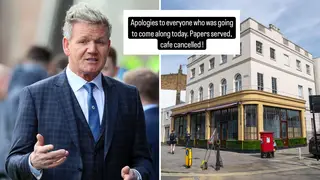 Squatters who moved into Gordon Ramsay's £13 million London pub have been served papers, the group has said