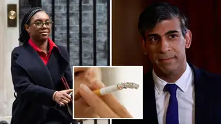 Kemi Badenoch to vote against Rishi Sunak's smoking ban despite Prime Minister calling on Cabinet to back Bill