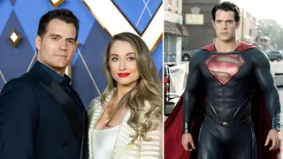Hollywood star Henry Cavill has revealed he is expecting his first child with girlfriend Natalie Viscuso