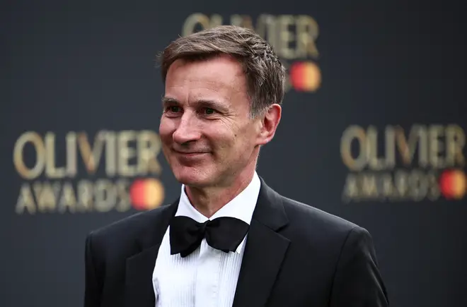 Jeremy Hunt praised the fall in inflation