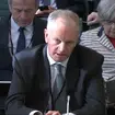 Nick Read, chief executive of the Post Office, giving evidence to the Business and Trade Committee