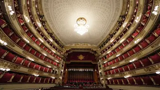 La Scala opera house in Milan, Italy
