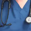 A doctor with a stethoscope