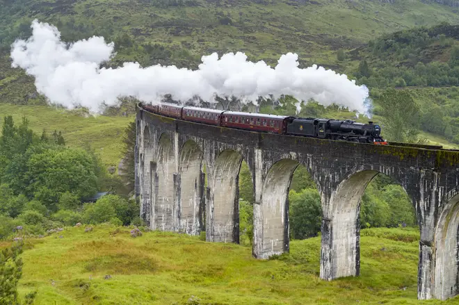 The iconic steam train was made famous by the Harry Potter films