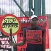 Asylum seeker Anicet Mayela pictured outside Campsfield House detention centre