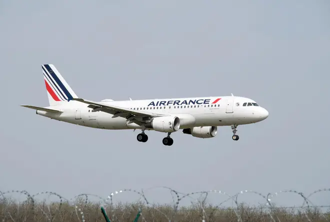 The deportation flight was grounded when Air France crew refused to take off