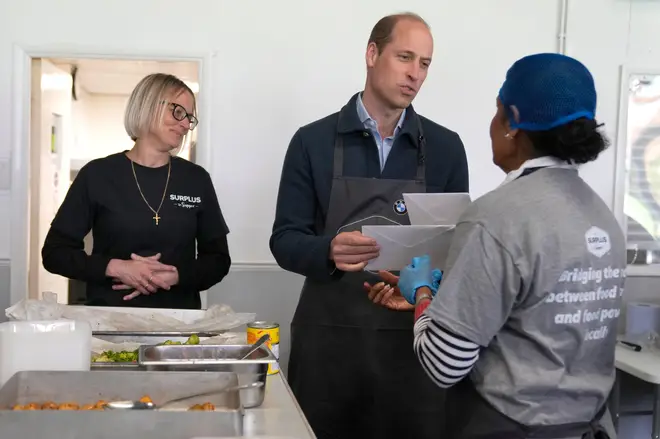 Prince William promised to take care of Kate during the visit.