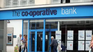 A store front for Co-Op Bank