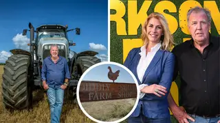 Jeremy Clarkson was seen comforting his girlfriend, Lisa Hogan, after tragedy stuck Diddly Squat Farm when two piglets died in an emotional scene captured on an episode of Clarkson's Farm