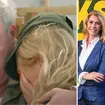 Jeremy Clarkson was seen comforting his girlfriend, Lisa Hogan, after tragedy stuck Diddly Squat Farm when two piglets died in an emotional scene captured on an episode of Clarkson's Farm