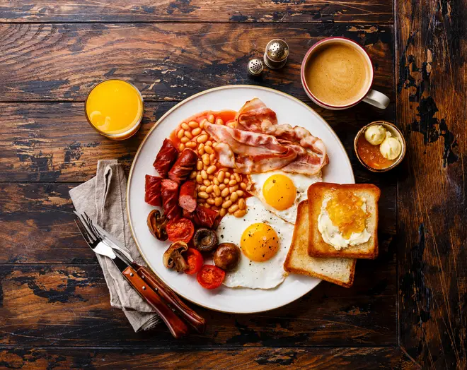 Dying out: The traditional full English is on the way out, according to a survey