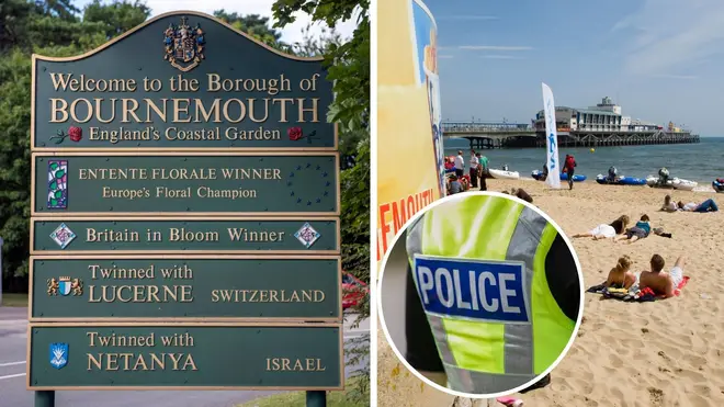 Signs twinning Bournemouth with Israeli city mysteriously vanish as police probe apparent hate crime