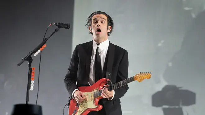 Healy is known for wearing suits during his shows.