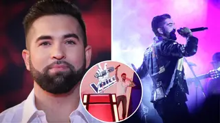 The Voice winner left fighting for life after being shot in the chest