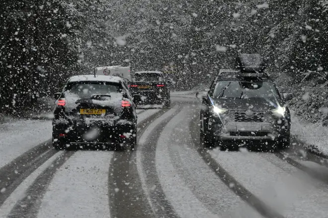 Scotland is set to see snow this weekend