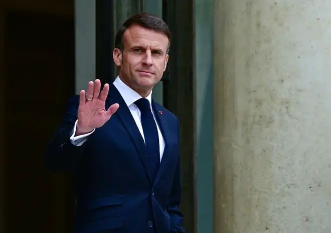 President Macron Hosts The Prime Minister of Lebanon