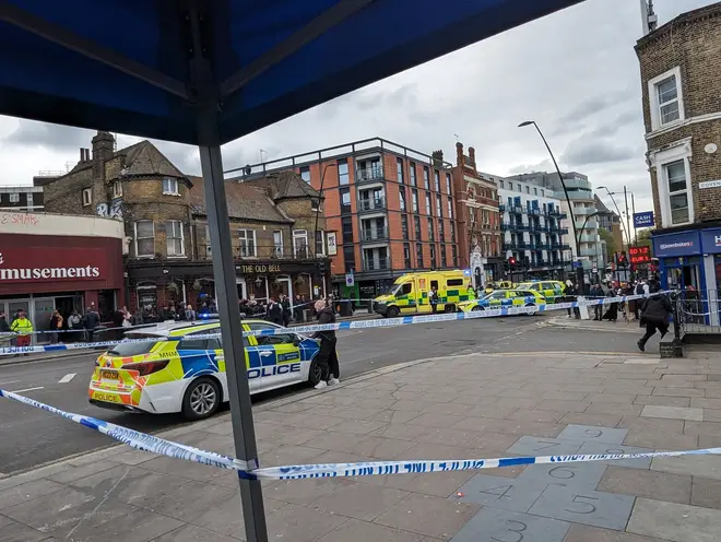 A man has been arrested on suspicion of causing grievous bodily harm after a woman was stabbed