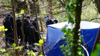 A major investigation was launched after human remains were found earlier this month
