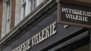 A Patisserie Valerie sign