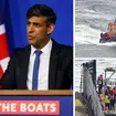 Rishi Sunak has responded to claims the government's Rwanda plan is causing an influx of migrants into Ireland, noting such figures prove the deterrent effect is working.