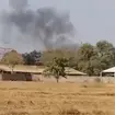 Smoke from blast