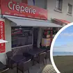 A tour guide has criticised the cafe on Omaha beach.