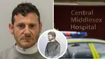 Hospital pickaxe attacker who yelled 'it's your lucky day' as he attempted to murder two colleagues jailed