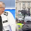 Sir Mark Rowley said filming interactions with police at protests had become "intrusive".