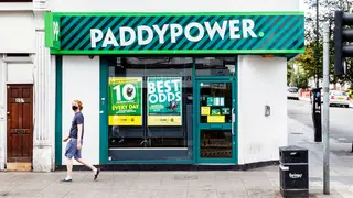 Paddy Power betting shop in Green Lanes, Harringay