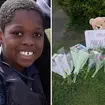 Daniel Anjorin, 14, died on Tuesday as he walked to school in the suburban area of Hainault.