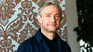 Actor Martin Freeman has started eating meat again after 38 years as a vegetarian.