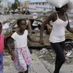 Haitians fleeing gang violence