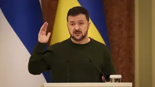 Ukrainian leader