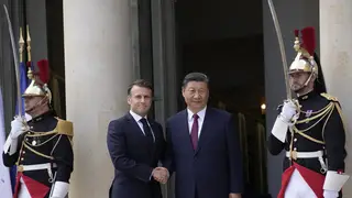 Macron and Xi